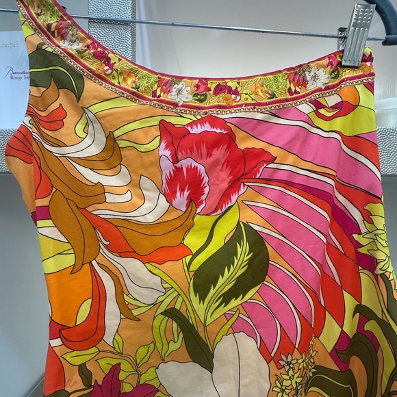 Camilla Multicolor Floral One Piece Swimsuit Size Medium - Picture 9 of 16